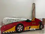 Kids Race Car Bed Cot – Fun & Stylish Design!