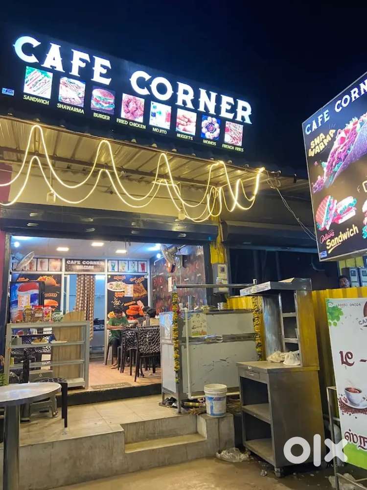 Cafe corner shops