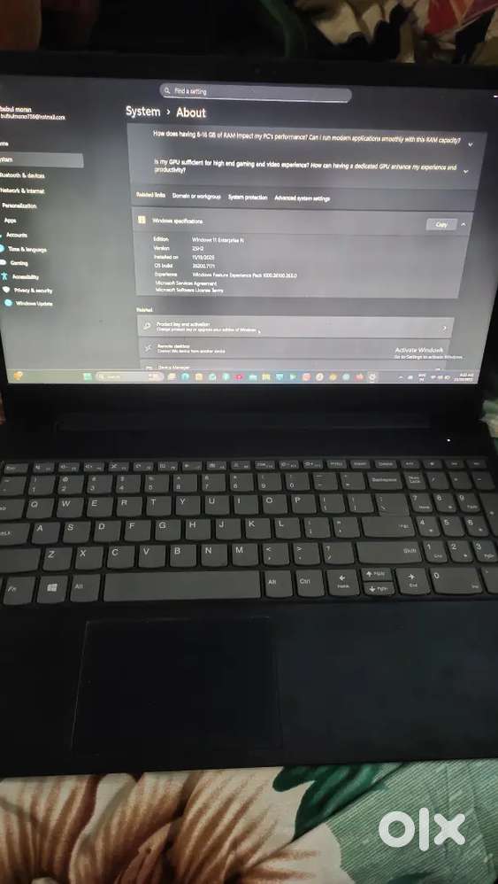 Lenovo laptop