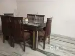 Dining table with 6 chairs