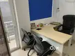 2cabin+1recp+1cnfrc+32seat+pntry+washroom. Furnished office for rent.