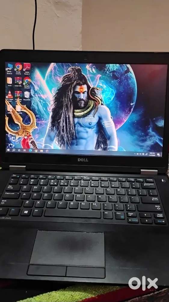 Dell laptop with keyboard