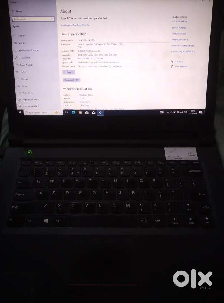 Lenovo laptop