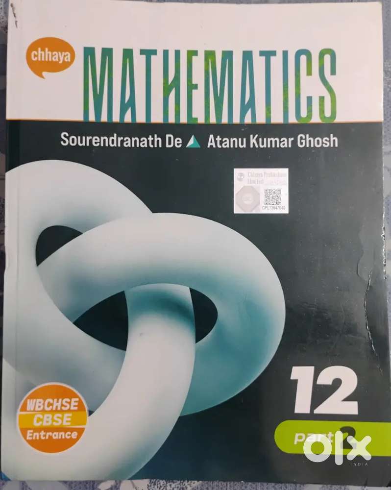 Chhaya Mathematics Class 12 Semester 4