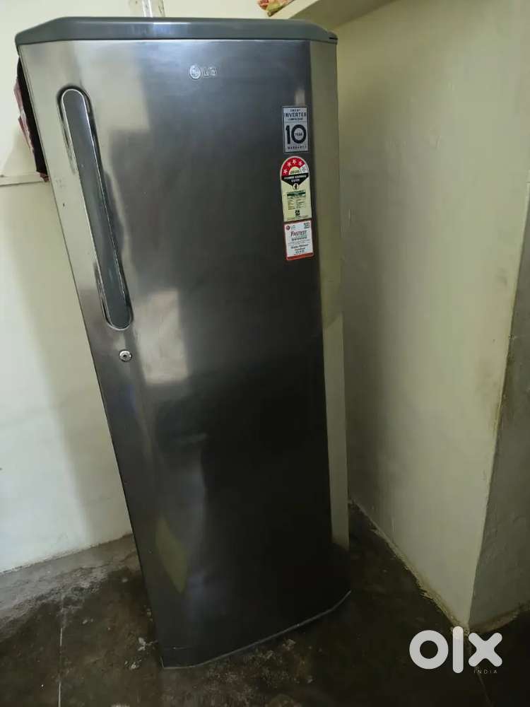 LG 270L single door,  4 star, 5 years old