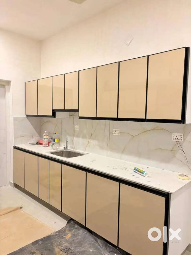 ALUMINUM MODULAR KITCHEN WORK