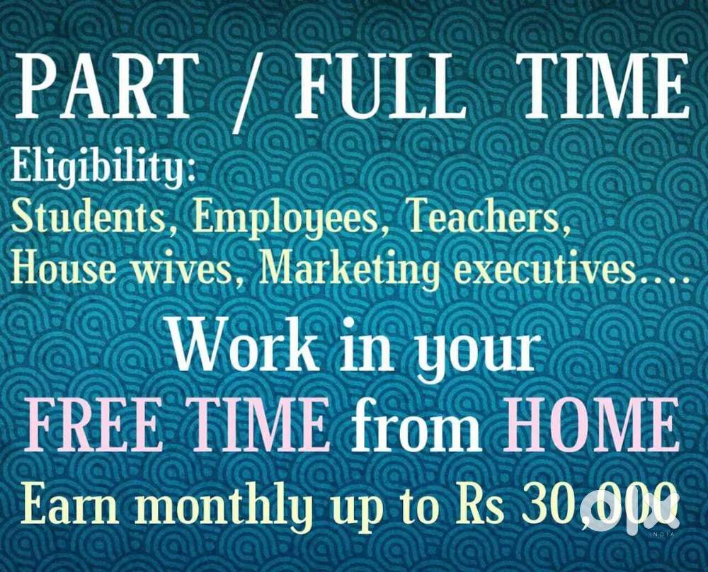 Home-Based Part-Time Jobs