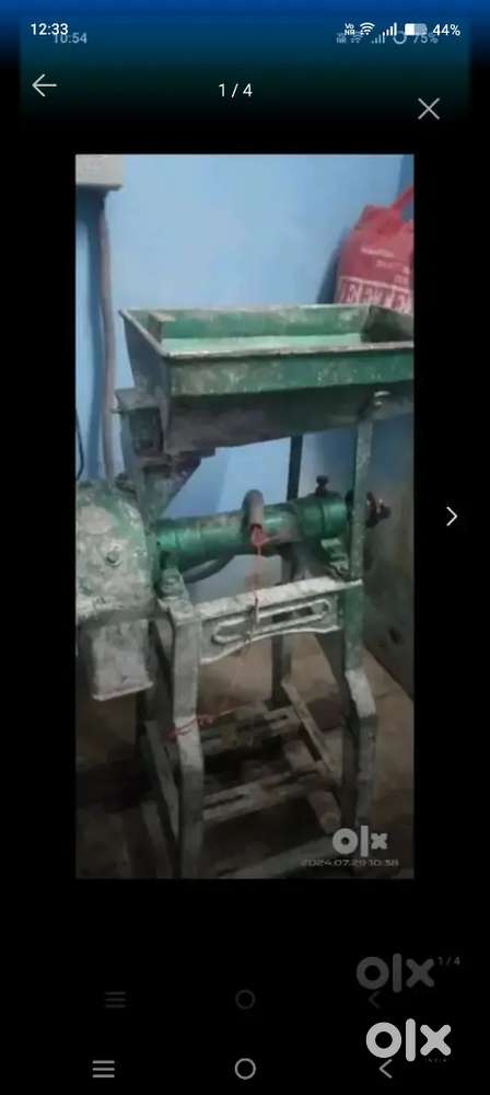 Old Rice Machine with 3hp motor single phase