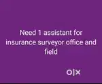 Need 1 assistance for office & field work at Raipur