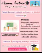 Quality Education – Tuition for Classes 1 to 10