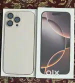Iphone 16 pro Max 512 GB compleate Box Extra adaptor