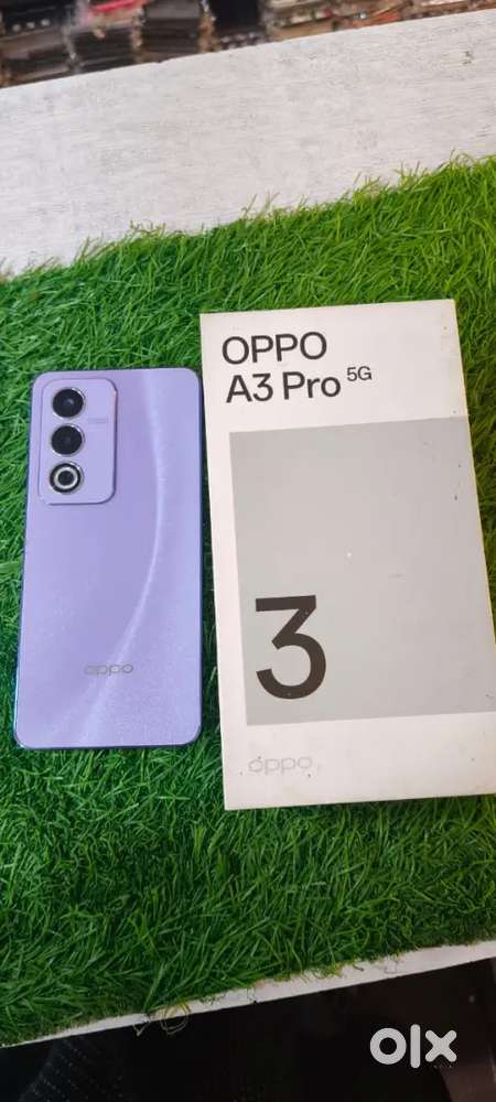 Oppo a3 pro full kit available hai 8+ 8 ram 128 memory card