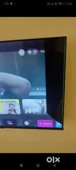 HISENSE 55 4K LED TV - SCREEN CRACKED - CASH ONLY