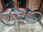 A gear bicycle in good condition