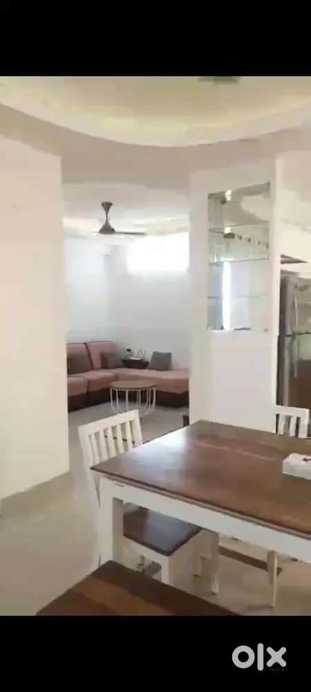3 BHK FULLY FURNISHED PREMIUM GATED COMMUNITY FLAT RENT AT KAKKANAD