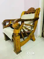 Solid Wooden Sofa Set – 3+2 Seater  Excellent Condition  ₹10,000