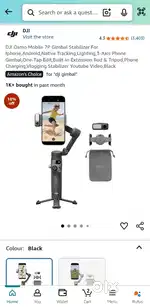 DJI Osmo Mobile 7P Gimbal Stabilizer