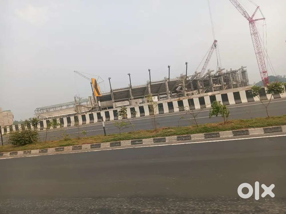 Ready to move near cricket stadium residential society plot