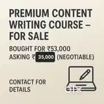 Premium Content Writing & English Learning Course,5-Year Access+Books