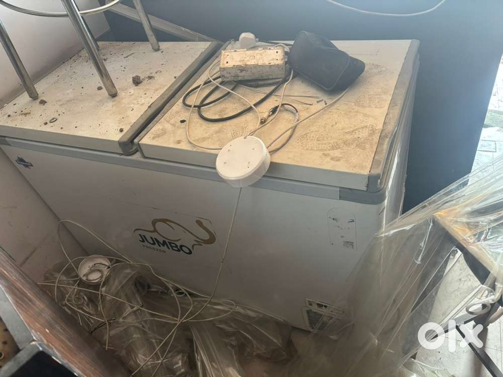 Rockwell deep freezer and fridge