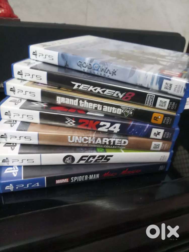 ps4 ps5 disc in Scratchless fawless condition playstation collection