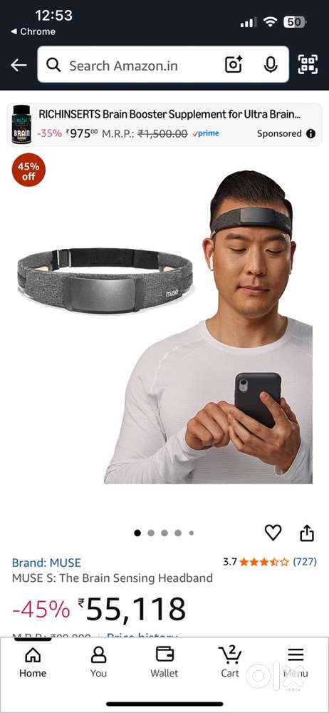 MUSE MS-01: The Brain Sensing Headband