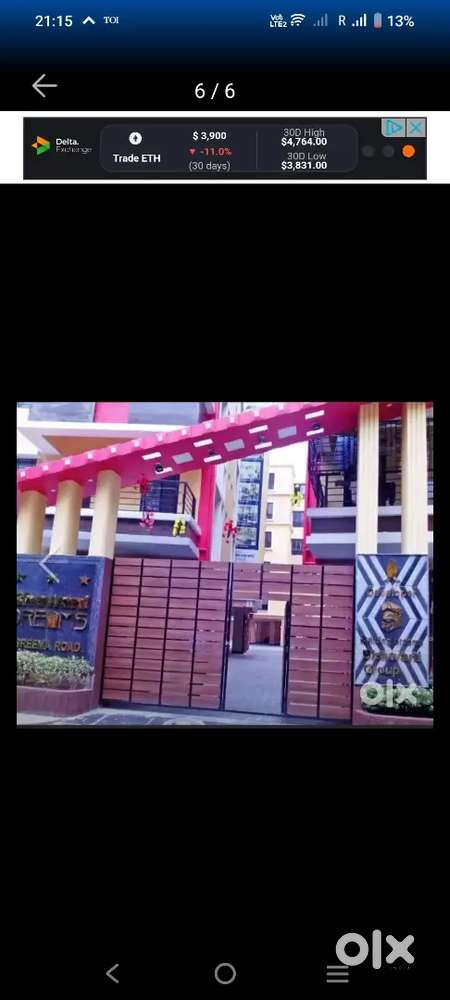 Gated society near Metro n Railway station