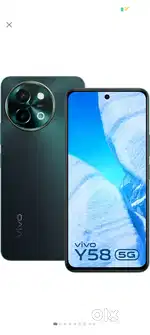 Vivo y58 5g 1 year used.