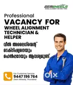 Wheel alignment technician