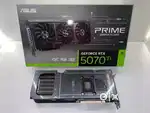 Second Hand ASUS PRIME NVIDIA GeForce RTX 5070 Ti OC Edition 16GB GPU.