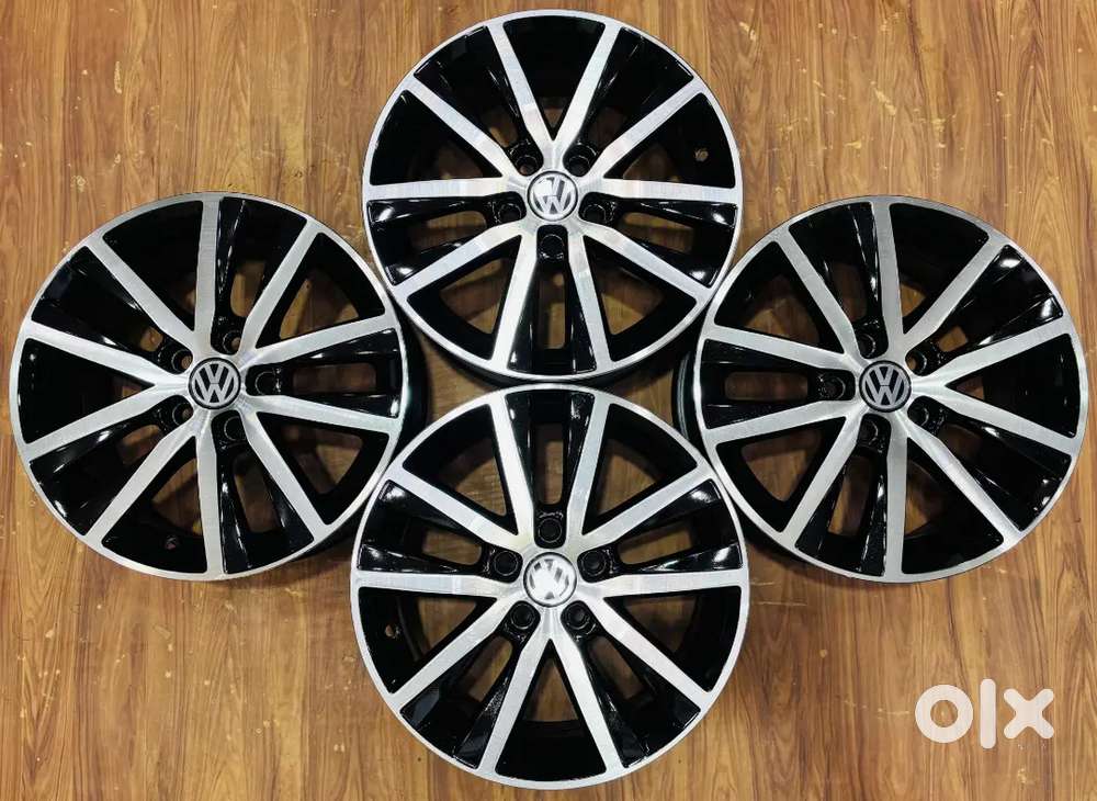 15 inch alloy wheels for polo vento rapid