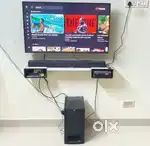 CROMA 43INCH QLED & SONY HT- S700RF BRAND NEW