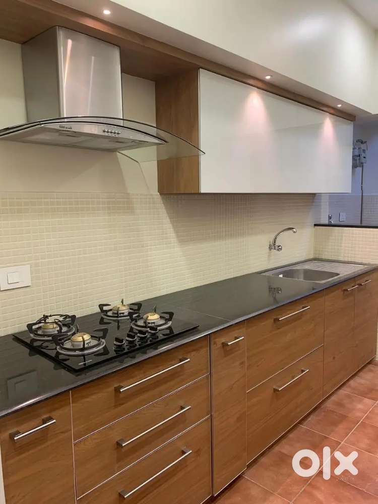 3bhk furnish flat for rent chilimbi near main road