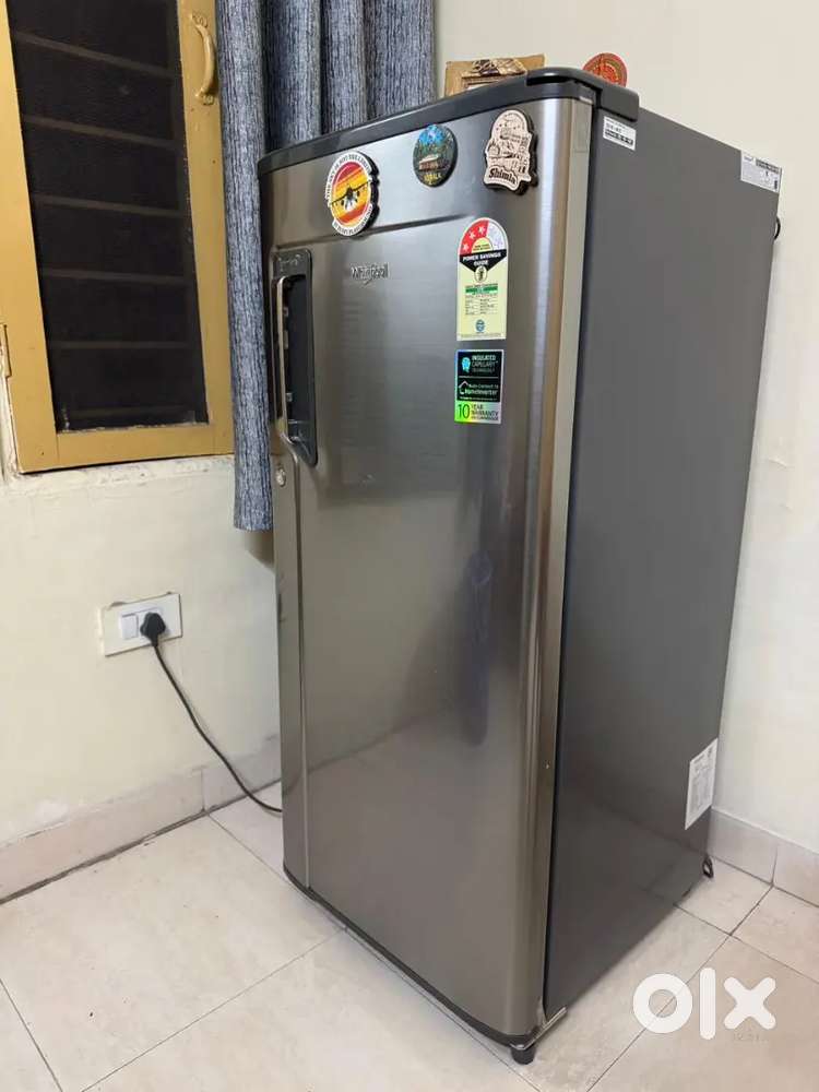 One year old refrigerator