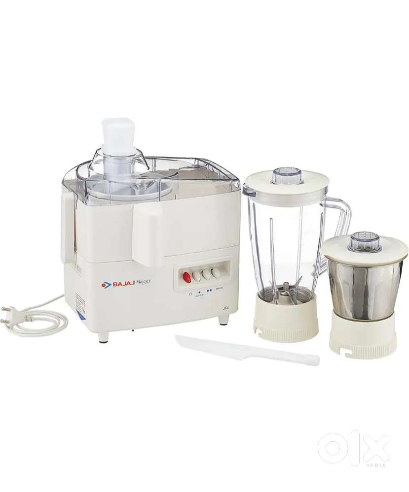Bajaj Majesty JX 4 450-Watt Juicer Mixer Grinder (Ivory Colour) )
