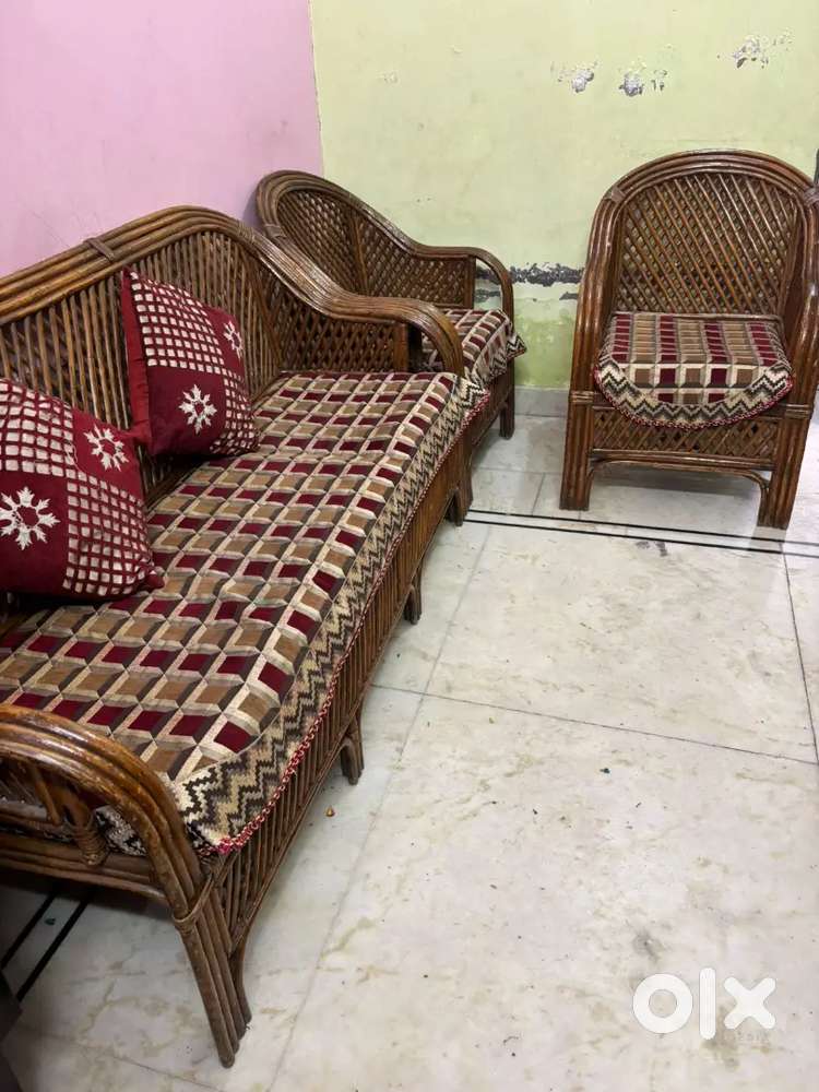 Cane sofa furniture