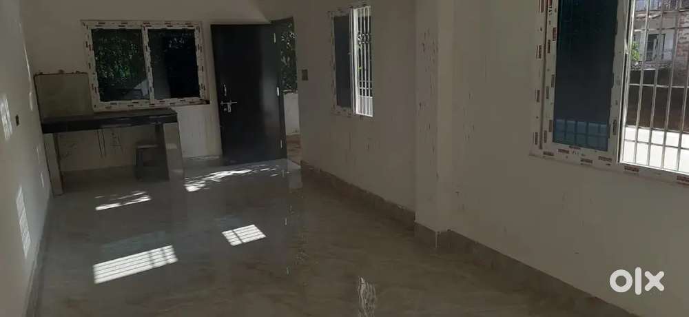 One big hall for office , playschool, dance class, computer class