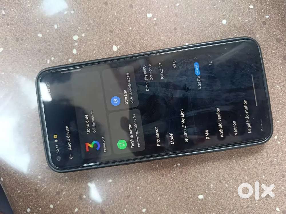 Realme Narzo 30 pro 5g