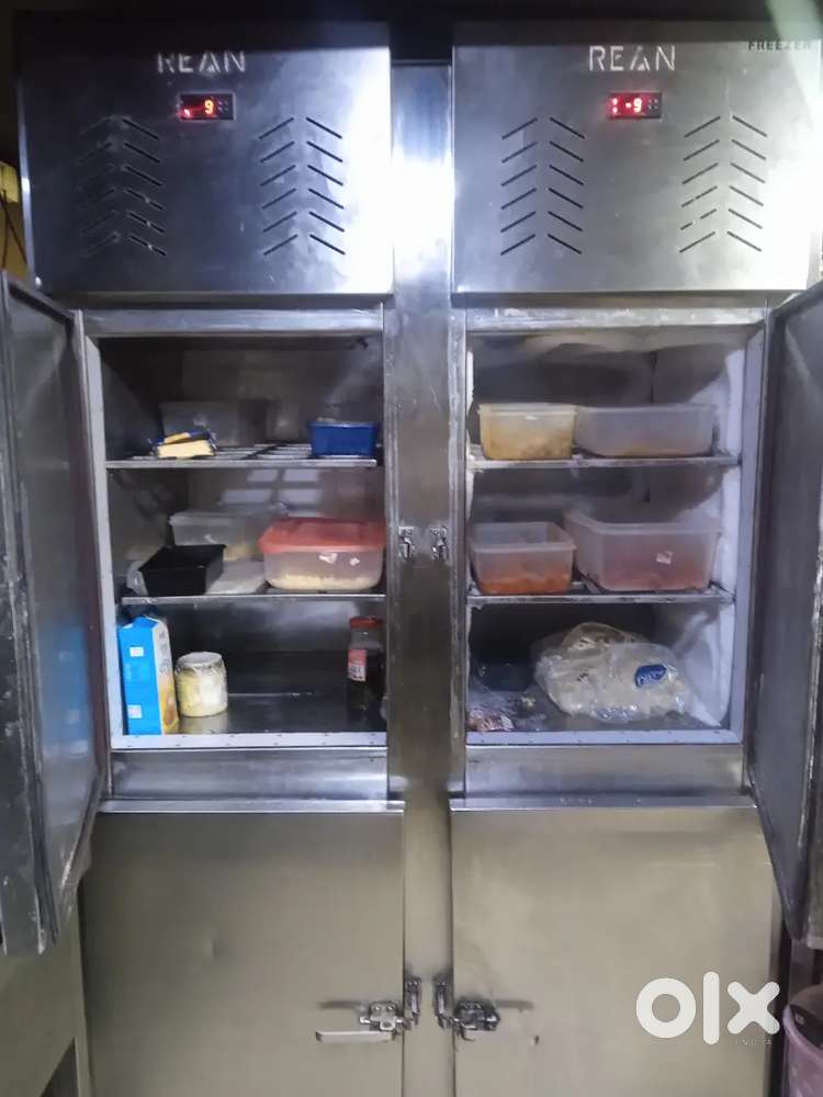 Deep freezer with chiller, and FRIED machine