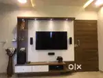 3bhk fully furnished flat with all branded electronics items