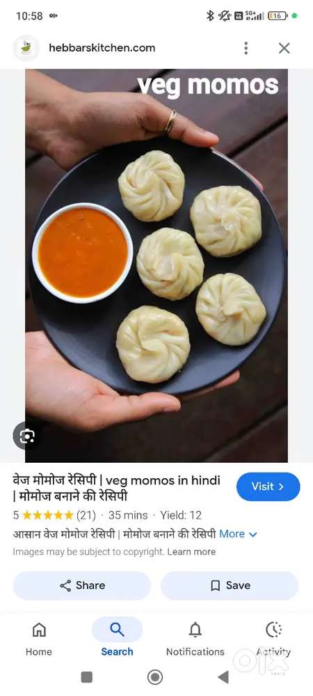 Requirements Fast food  chef snacks item