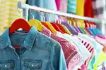 Sales staff in textile and toys shop