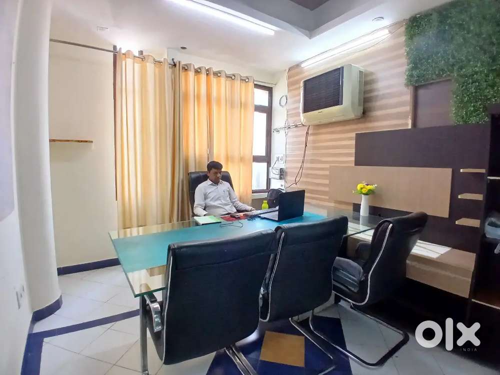 Vaishali, Full Furnished Office in Commercial Building, 300 sqft.