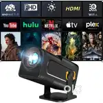 Jambar S-2 Mini Smart LED Projector With 1080P Built in Prime Video, N