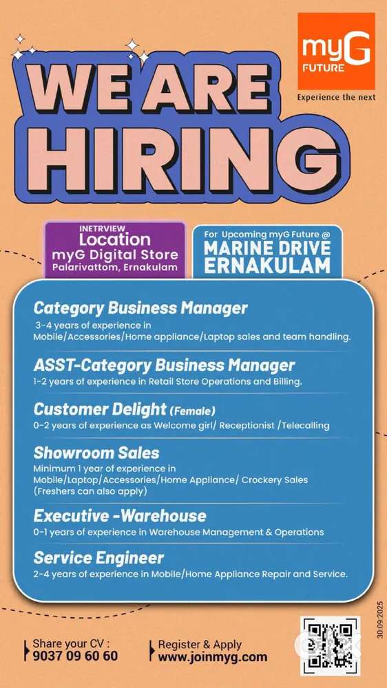 Showroom Sales Executive