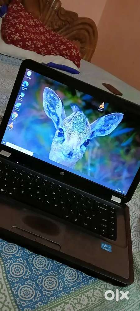 Hp laptop i3 processor 500gm rom 4gb ram