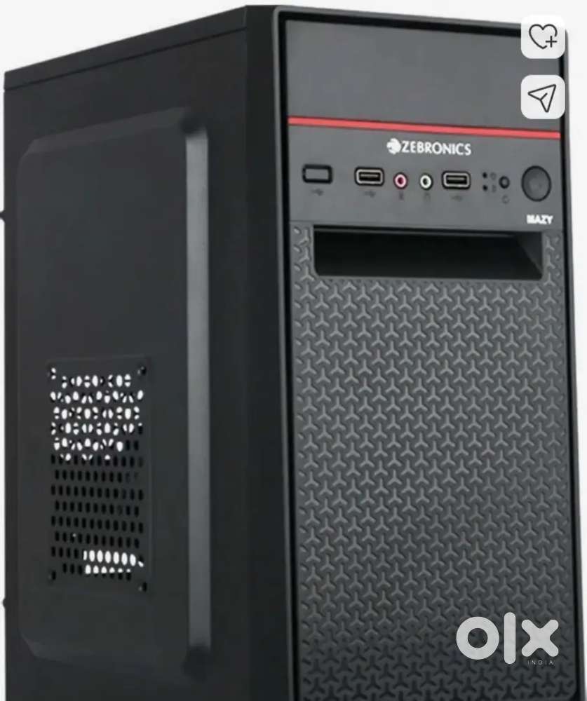 Zebronic PC Intel core i3 8gb ram/256 hard disk