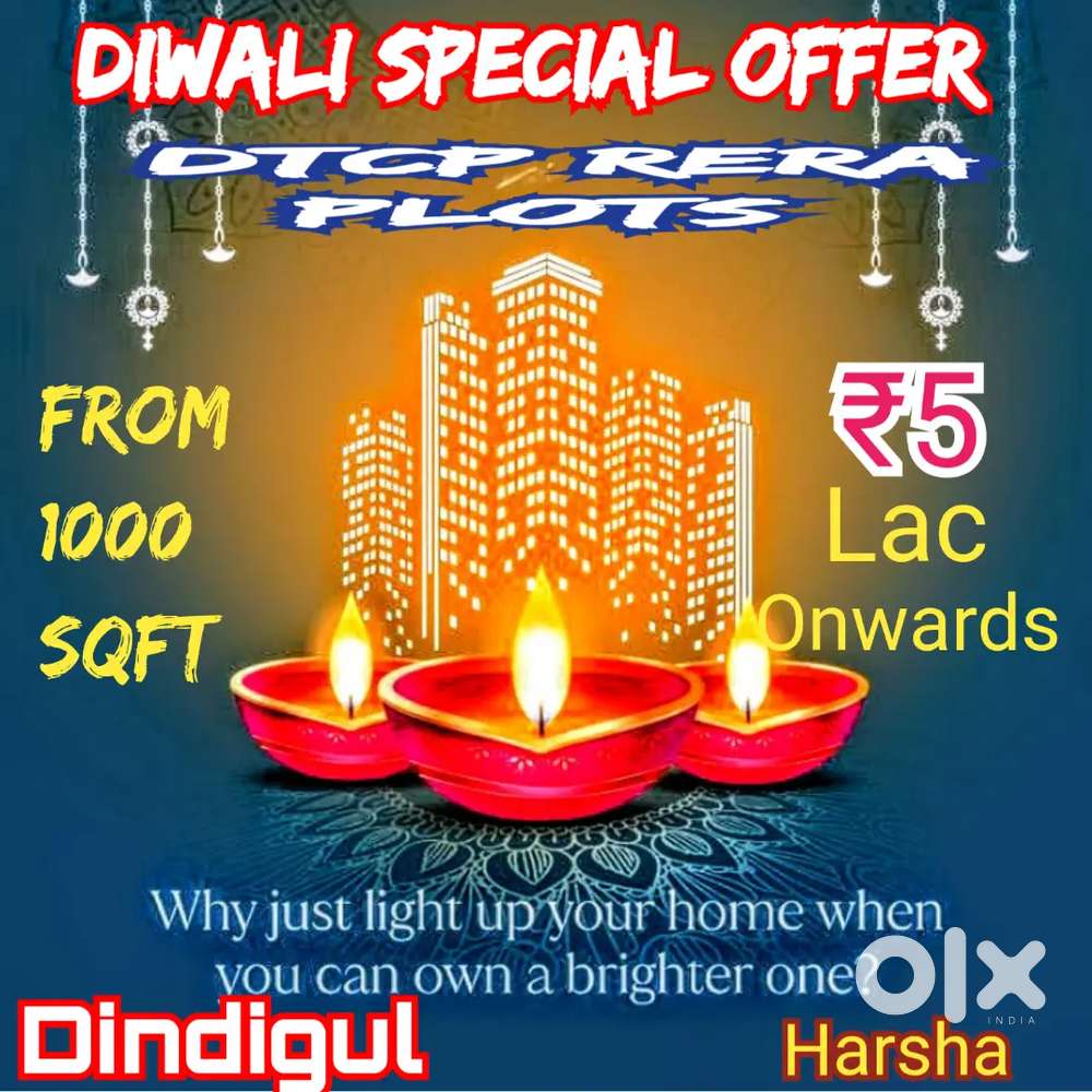 Housing and easy EMI  loan  Plots for sales