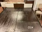 Double bed without box