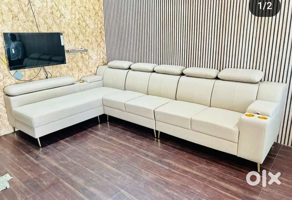 4 seater sofa with longer and comfortable headrest and beautiful look